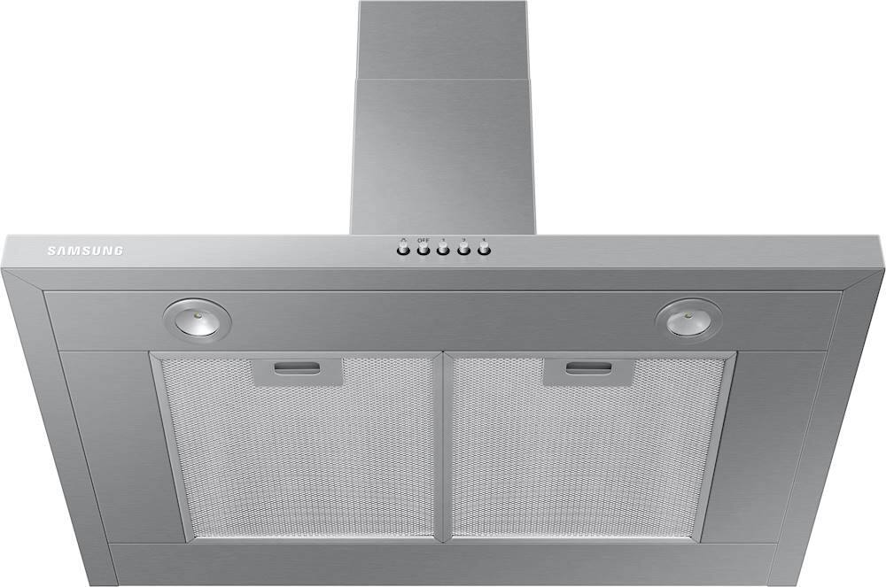 Alt View 11. Samsung - 30" Convertible Range Hood - Stainless steel.