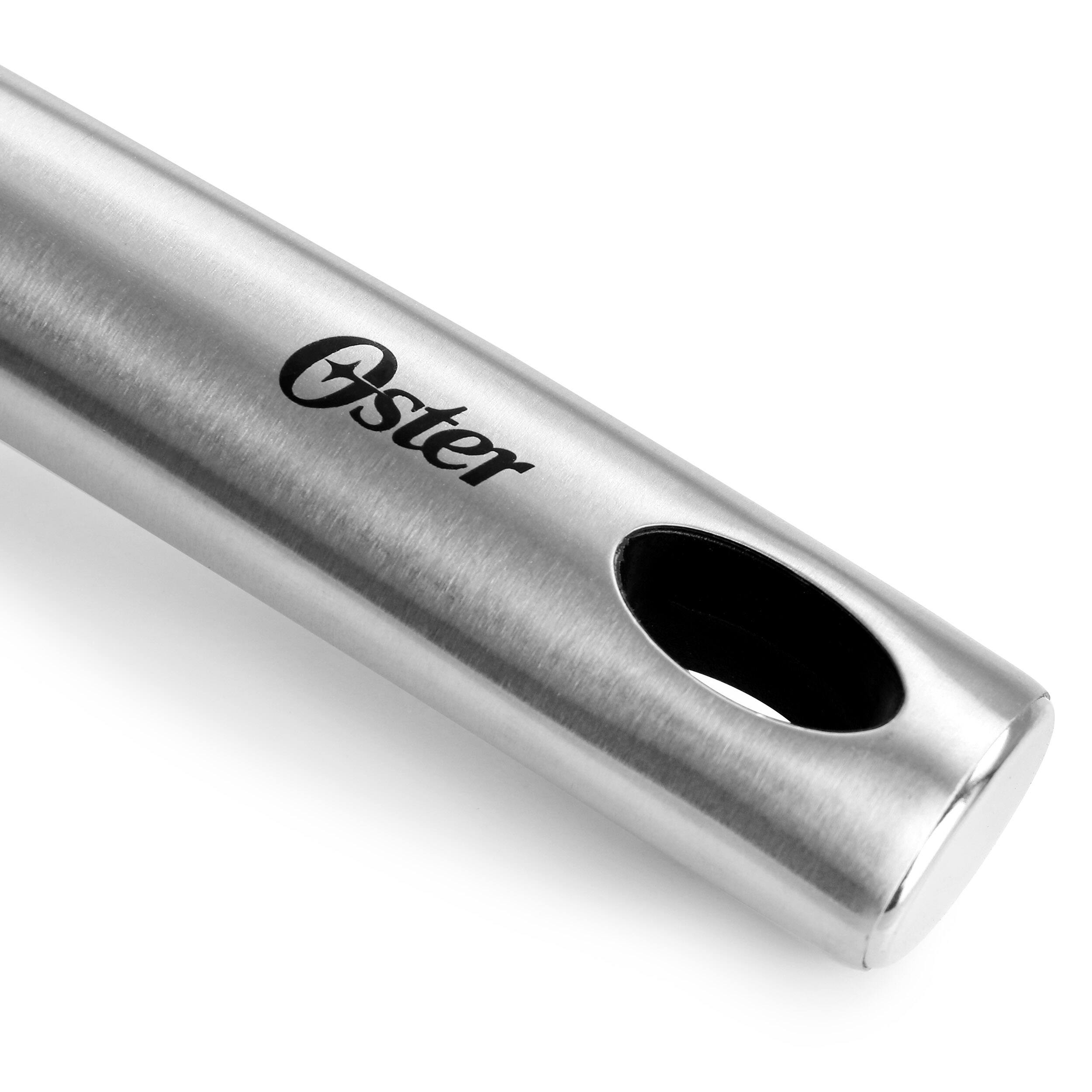 Alt View 3. Oster - Oster Baldwyn Stainless Steel and Plastic Ice Cream Scoop - Silver.