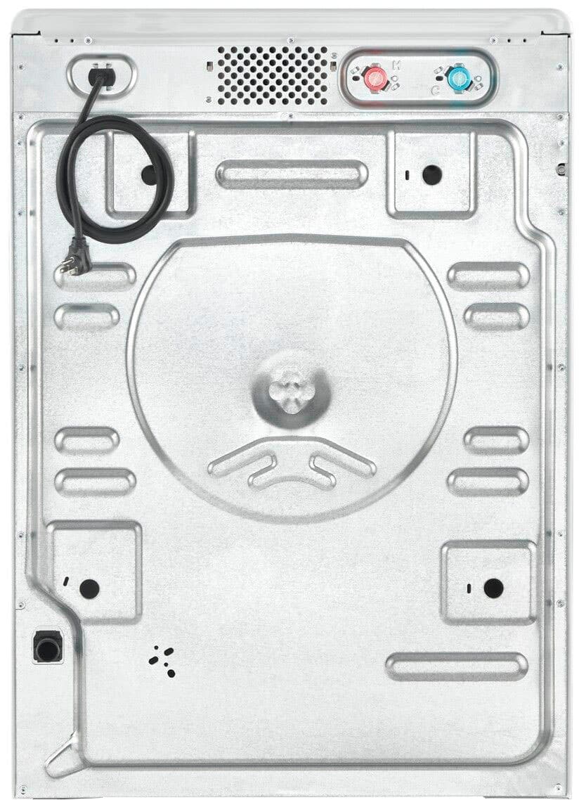 Alt View 5. Amana - 4.3 Cu. Ft. High Efficiency Stackable Front Load Washer with 14 Cycle Options - White.