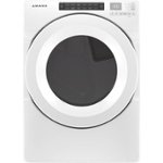 Front Zoom. Amana - 7.4 Cu. Ft. Stackable Gas Dryer with Sensor Drying - White.