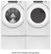Alt View Zoom 12. Amana - 7.4 Cu. Ft. Stackable Gas Dryer with Sensor Drying - White.