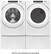 Alt View 12. Amana - 7.4 Cu. Ft. Stackable Gas Dryer with Sensor Drying - White.