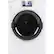 Front. Haier - 4.3 Cu. Ft. Stackable Smart Electric Dryer with LCD Display - White.