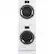 Alt View 16. Haier - 4.3 Cu. Ft. Stackable Smart Electric Dryer with LCD Display - White.