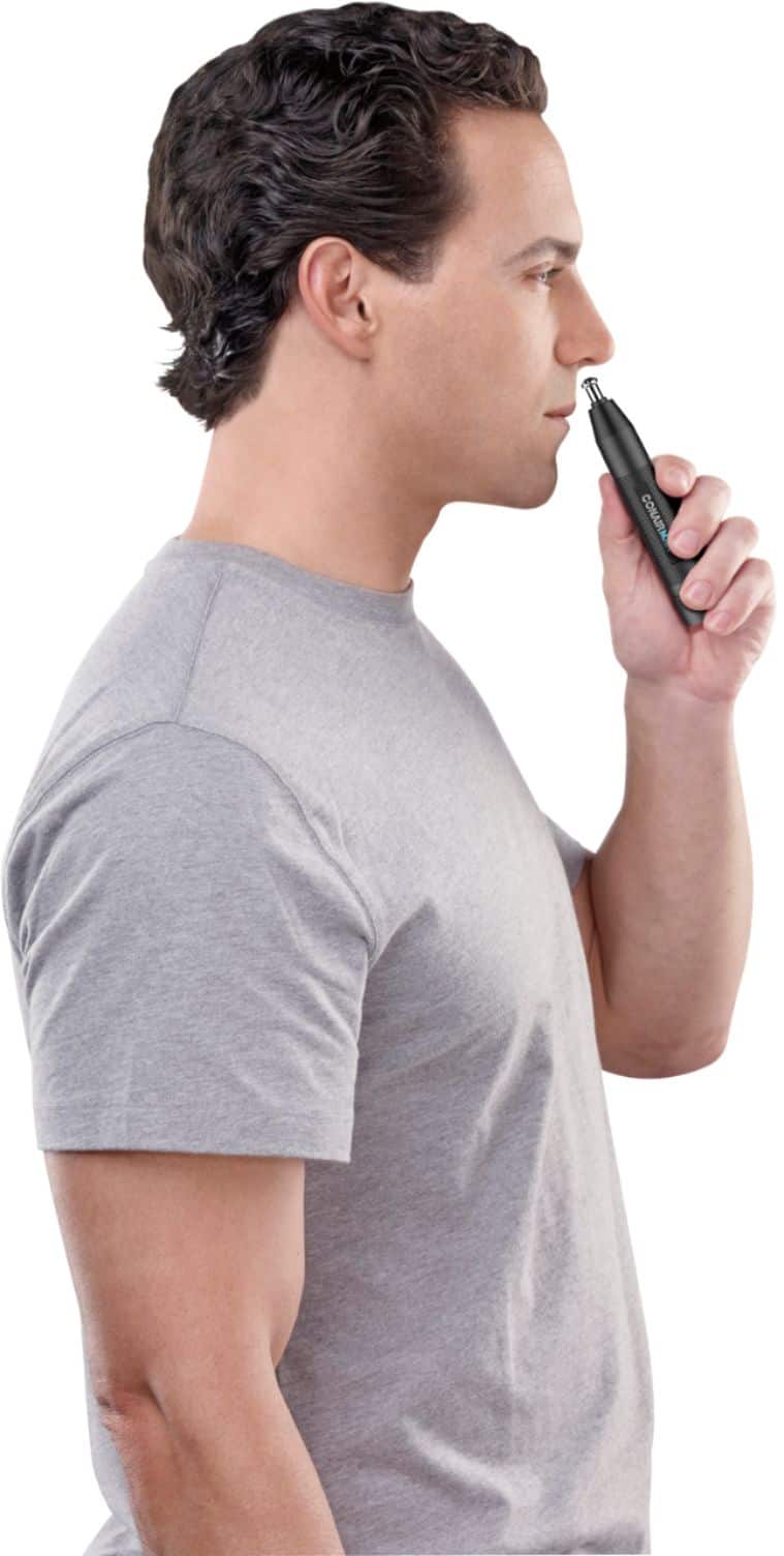 Alt View 20. Conair - ConairMan Battery Operated Ear/Nose Trimmer - Black.