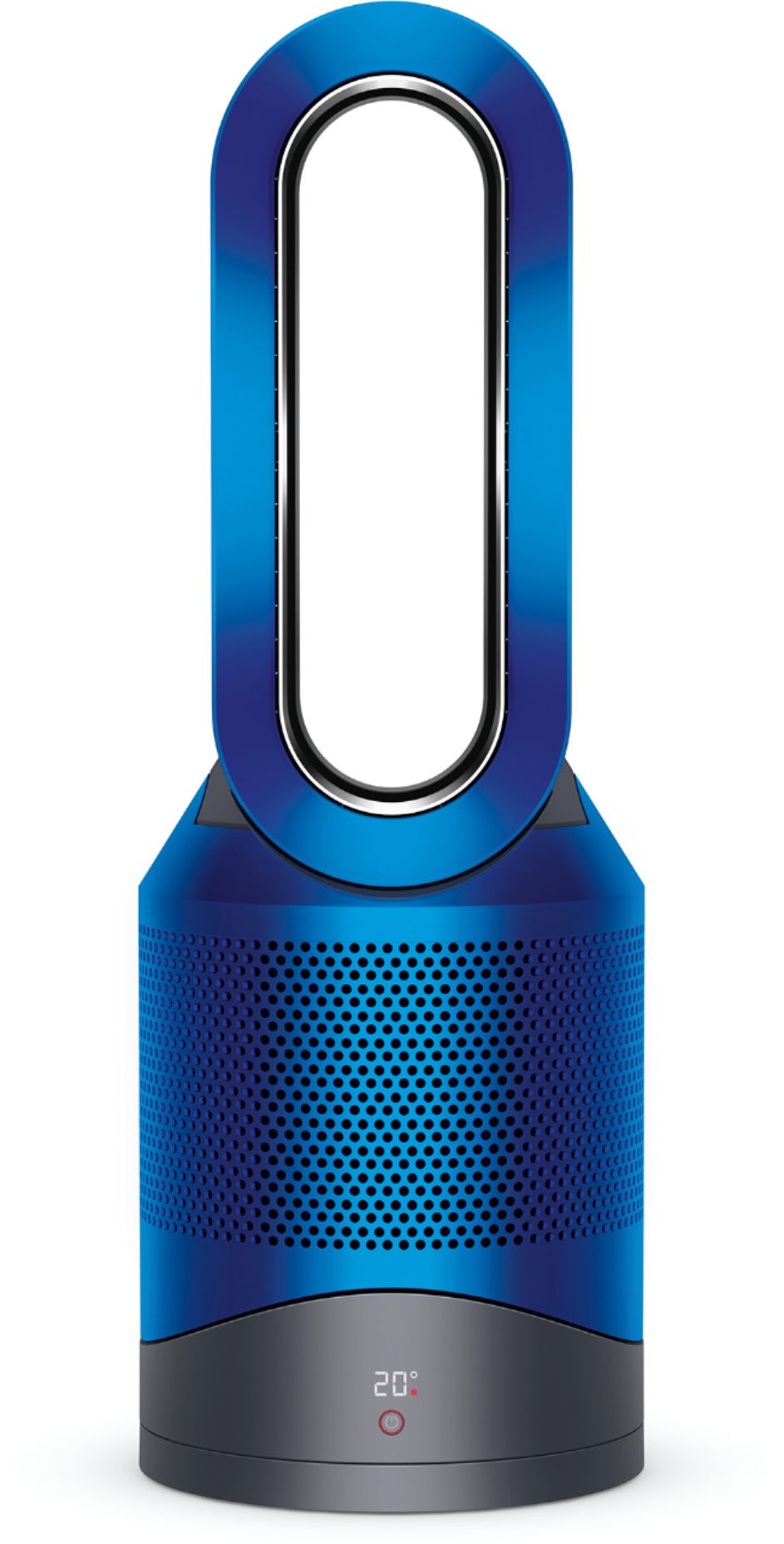 Best Buy: Dyson HP01 Pure Hot + Cool 800 Sq. Ft Air Purifier, Heater and  Fan Iron/Blue 306982-01