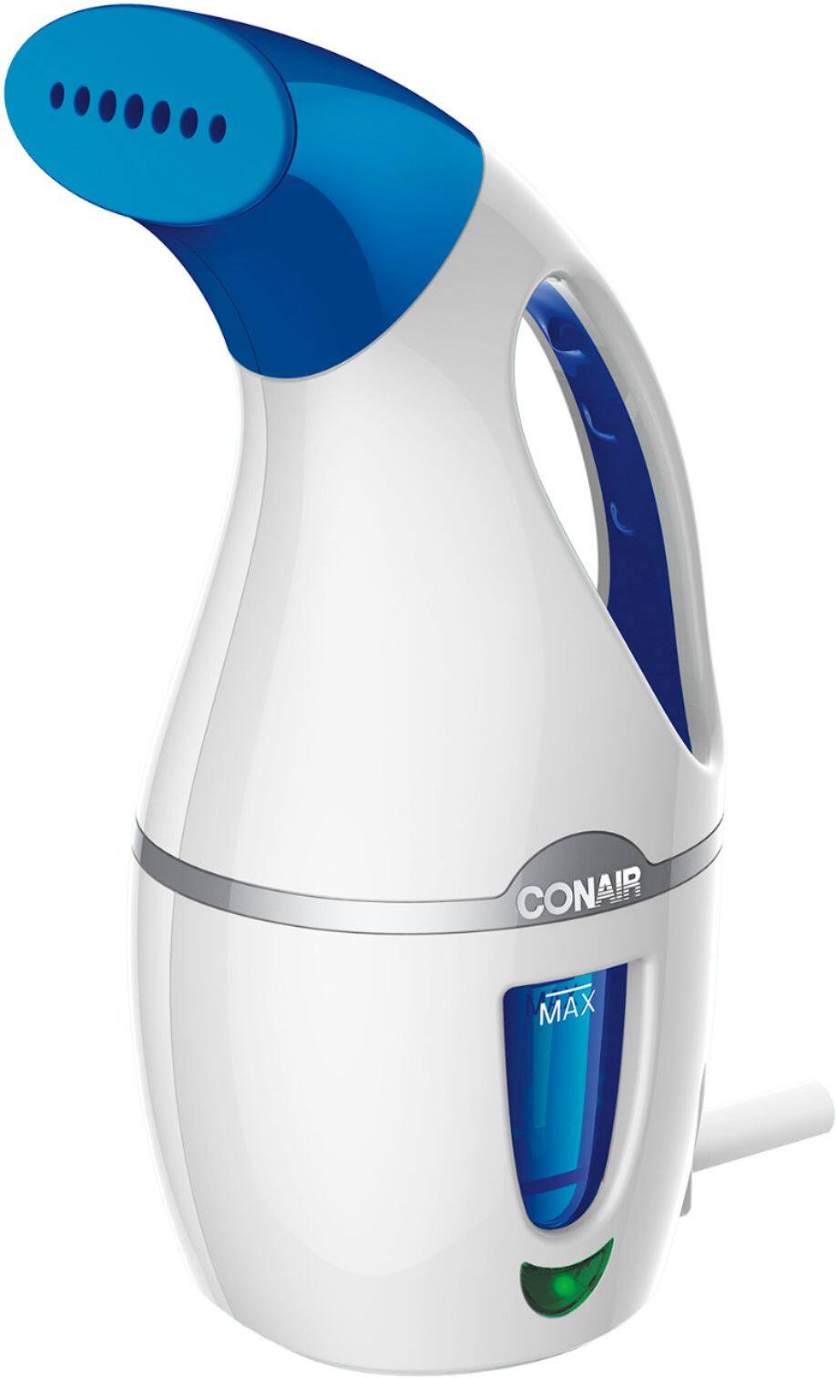 Angle. Conair - CompleteSteam Travel Fabric Steamer - White.