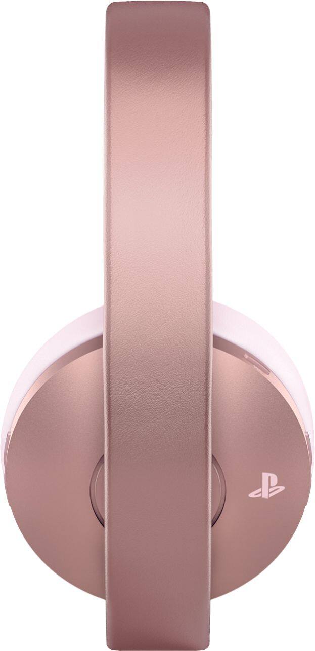 Alt View 12. Sony - Rose Gold Edition Wireless 7.1 Virtual Surround Sound Gaming Headset for PlayStation 4/PlayStation VR - Rose Gold.