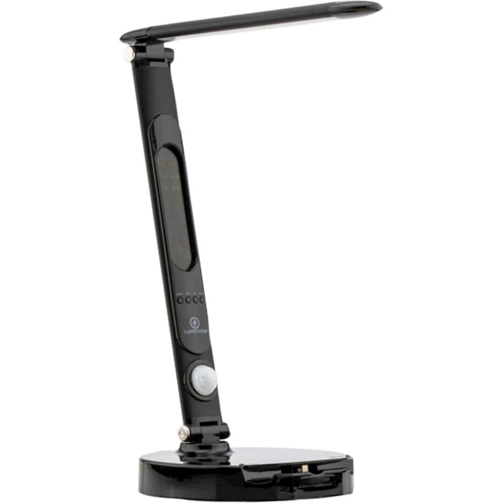 Best Buy LumiCharge Dimmable LED Desk Lamp Black RC1612356ALBLK