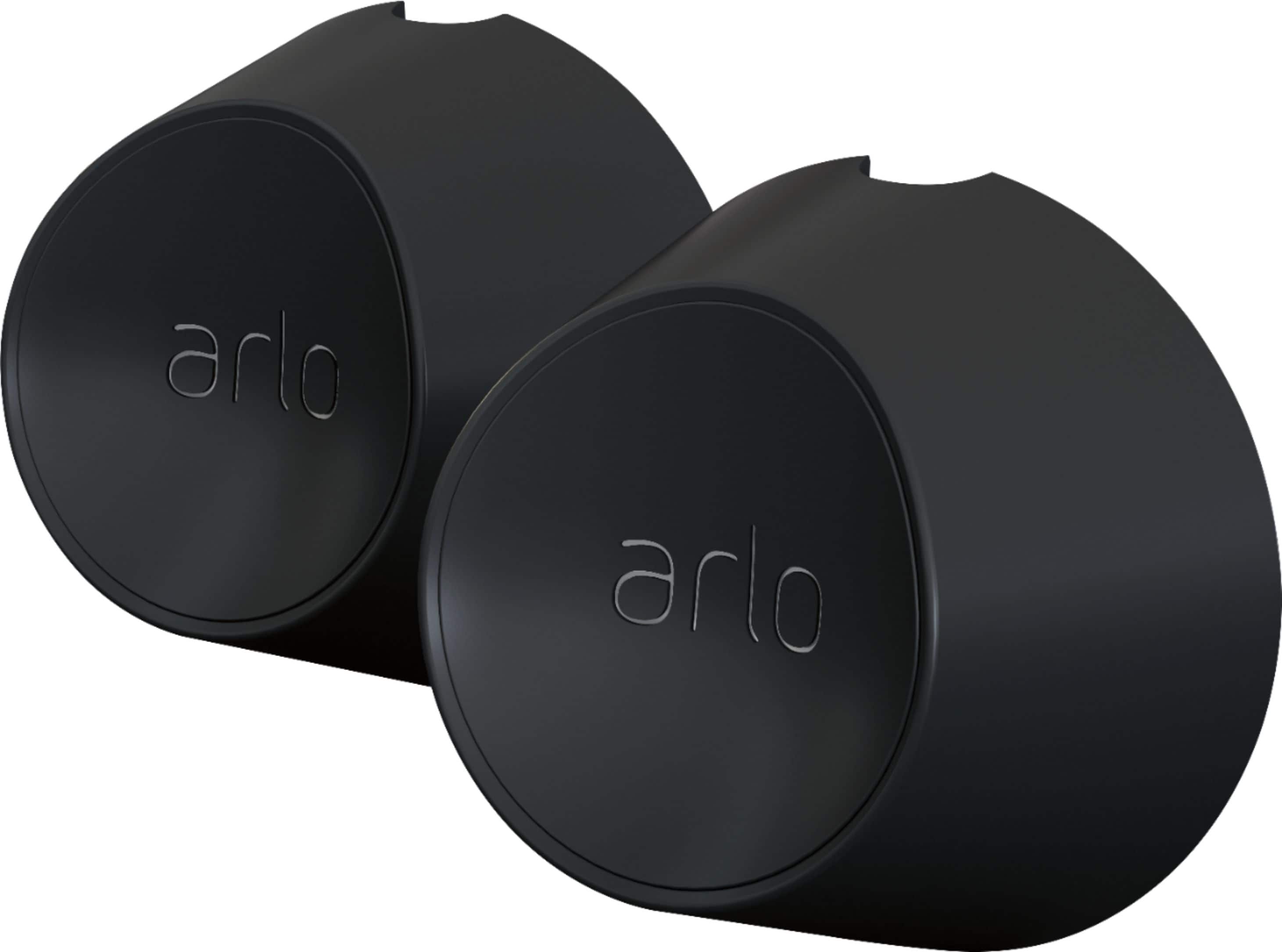 Front. Arlo - Ultra/Pro 3 Magnetic Wall Mounts - Black.