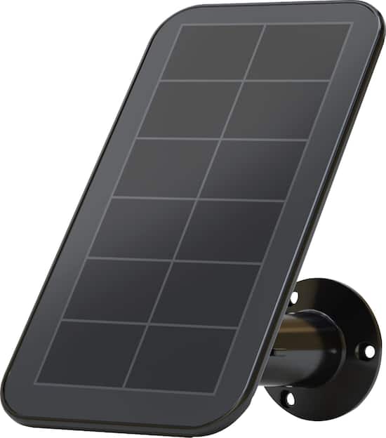 Solar Panel Charger For Arlo Ultra And Pro 3 Wire Free Security Cameras Black Vma5600b 10000s Best Buy