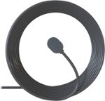 Arlo - 25' Outdoor Charging Cable for Pro 5S 2K, Pro 4, Pro 3, Ultra 2, Ultra, and Floodlight Cameras - Black