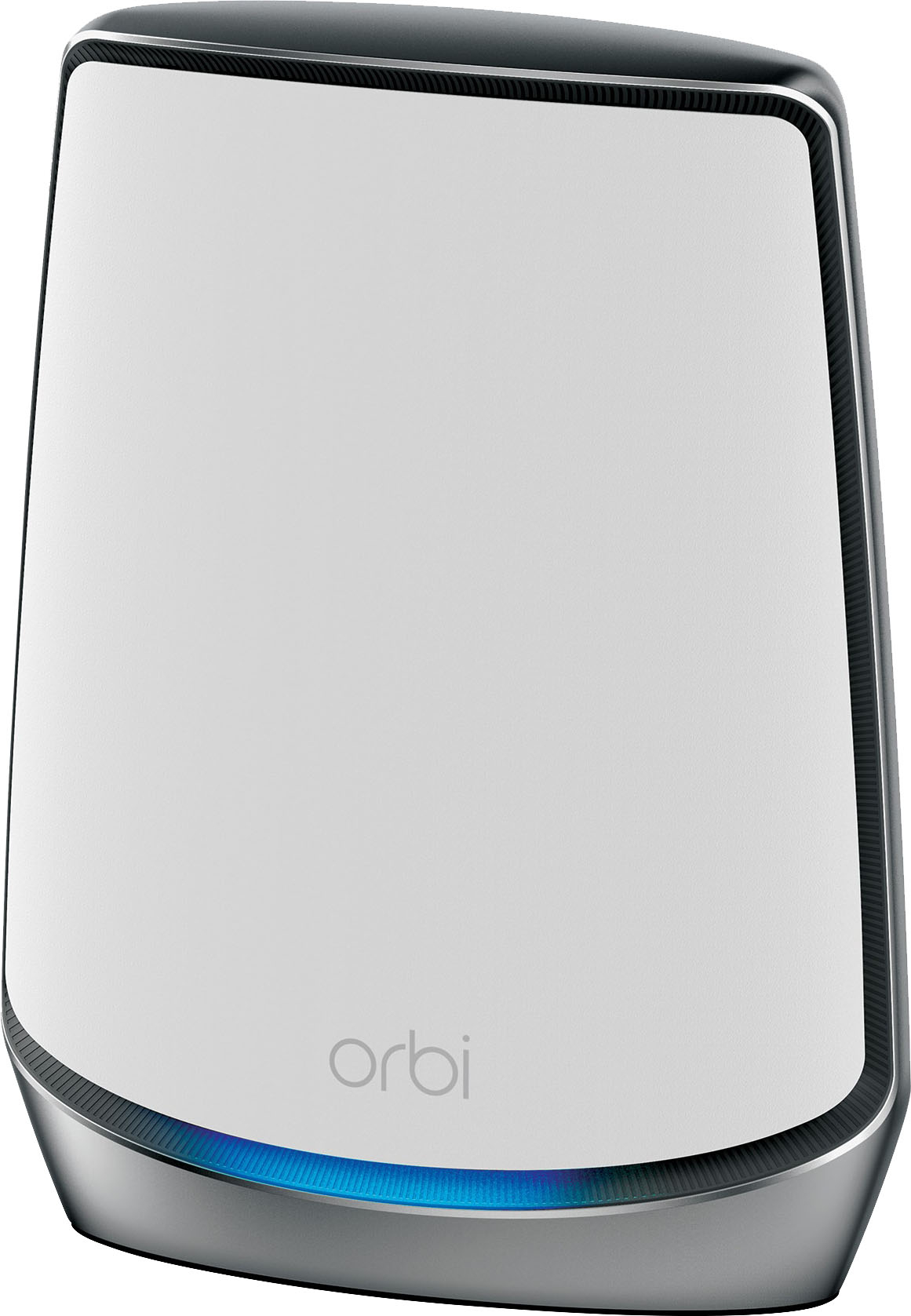 Angle View: NETGEAR - Orbi AX4200 Tri-Band Mesh WiFi 6 System (3-Pack) - White