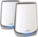 Front Zoom. NETGEAR - Orbi AX6000 Tri-band Mesh WiFi 6 System (2-pack) - White.
