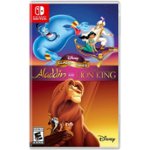 Front Zoom. Disney Classic Games: Aladdin and The Lion King - Nintendo Switch.