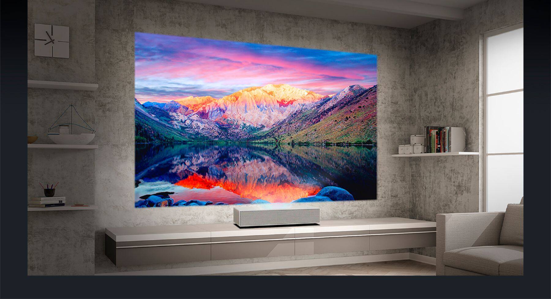 Alt View 15. LG - CineBeam 4K UHD Wireless Smart Laser Short Throw Projector with High Dynamic Range - White.