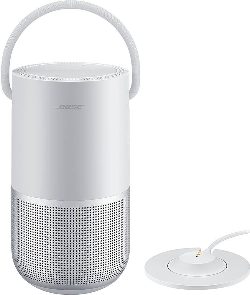 Bose - Portable Smart Speaker Charging Cradle - Luxe Silver