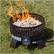 Alt View 20. Fire Sense - Sporty Campfire Portable Gas Fire Pit - Mocha.