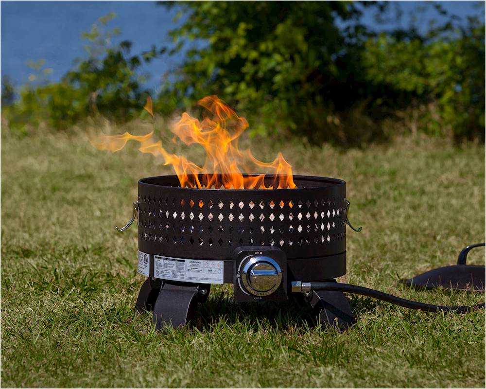 Mocha Fire Sense 62133 Sporty Campfire Portable Gas Fire Pit 