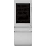 Monogram - 14.6 Cu. Ft. Bottom-Freezer Built-In Refrigerator - Front_Standard