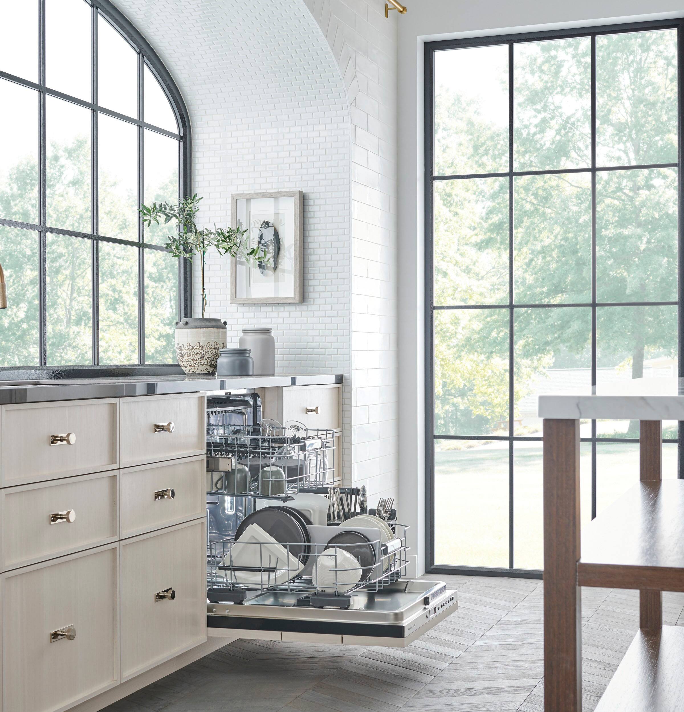 Monogram 24" Top Control Smart Built In Stainless Steel Tub Dishwasher