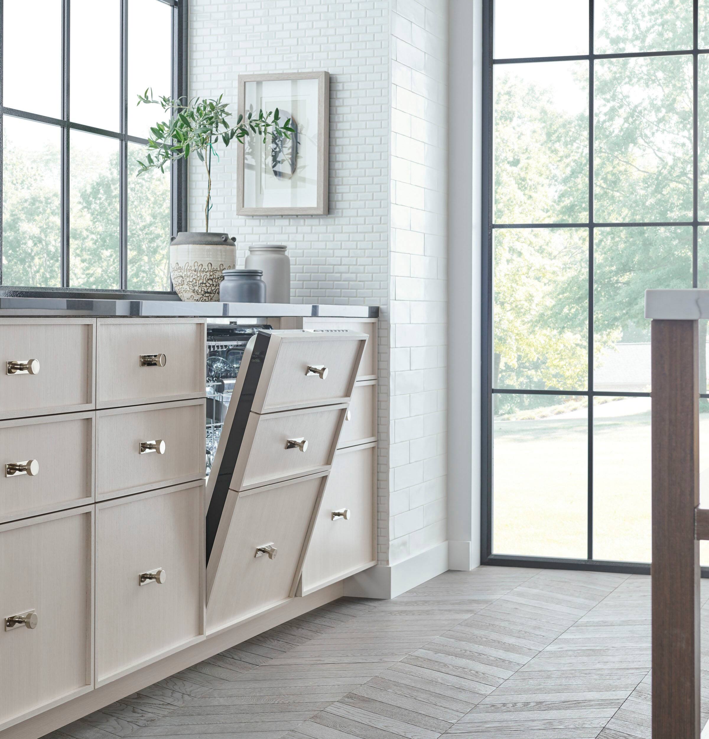 Alt View 14. Monogram - Top Control Smart Built-In Stainless Steel Tub Dishwasher with 3rd Rack and 42 dBa - Custom Panel Ready.