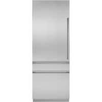 Monogram - 14.1 Cu. Ft. Bottom-Freezer Built-In Refrigerator - Front_Zoom