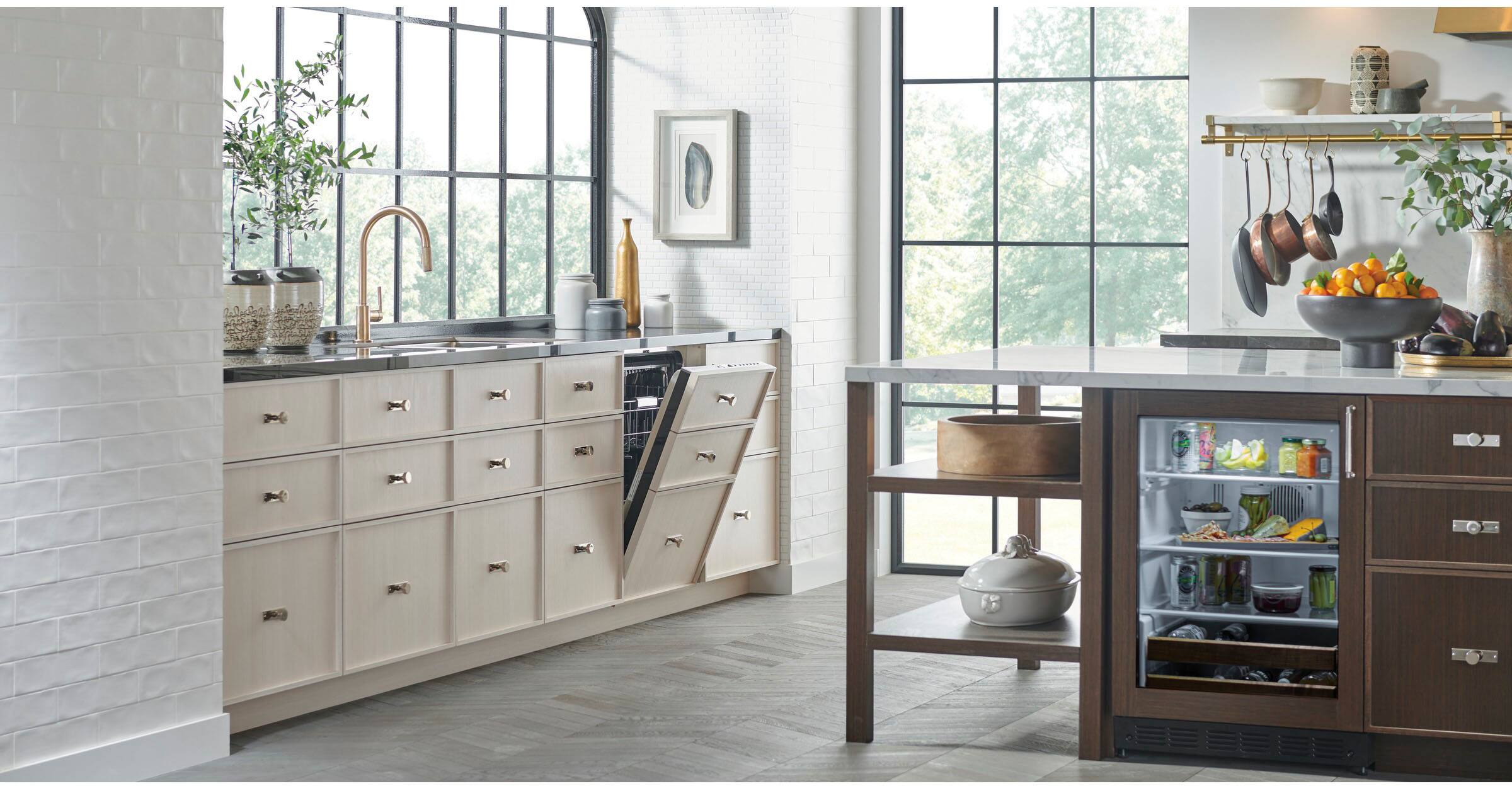 Alt View 16. Monogram - Top Control Smart Built-In Stainless Steel Tub Dishwasher with 3rd Rack and 39 dBa - Custom Panel Ready.