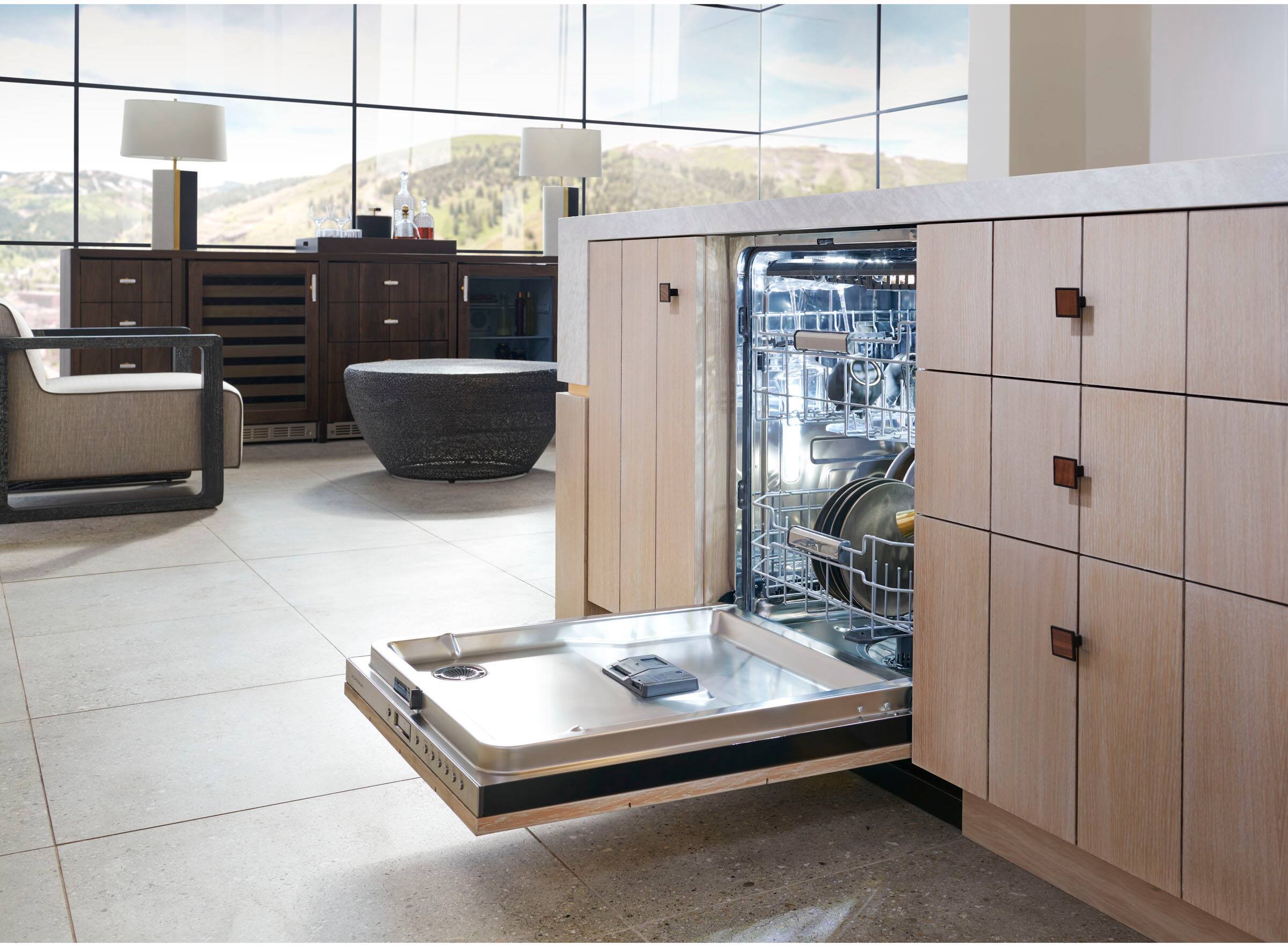 Alt View 17. Monogram - Top Control Smart Built-In Stainless Steel Tub Dishwasher with 3rd Rack and 39 dBa - Custom Panel Ready.