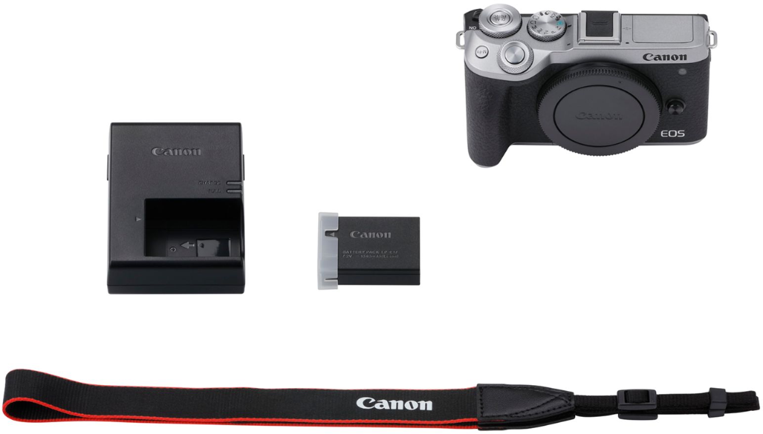 bodsøvelser Let at ske Mild Canon EOS M6 Mark II Mirrorless Camera (Body Only) Silver 3612C001 - Best  Buy
