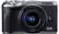 Front. Canon - EOS M6 Mark II Mirrorless Camera with EF-M 15-45mm Lens and EVF-DC2 Viewfinder - Silver.