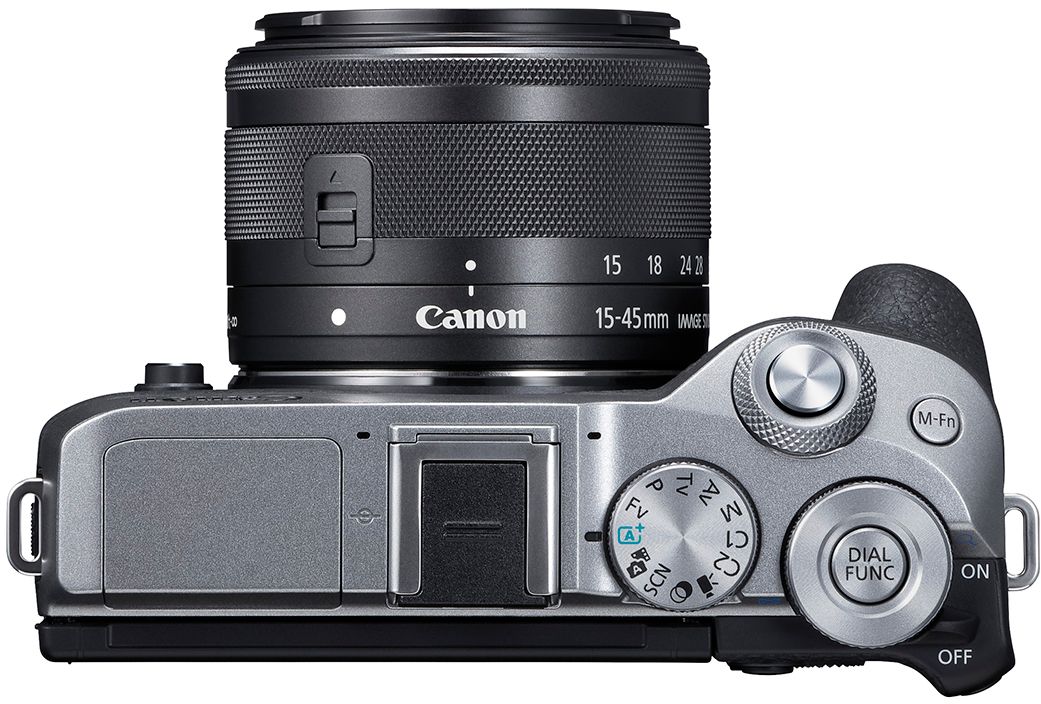 Eerbetoon Tante Geweldig Best Buy: Canon EOS M6 Mark II Mirrorless Camera with EF-M 15-45mm Lens and  EVF-DC2 Viewfinder Silver 3612C011