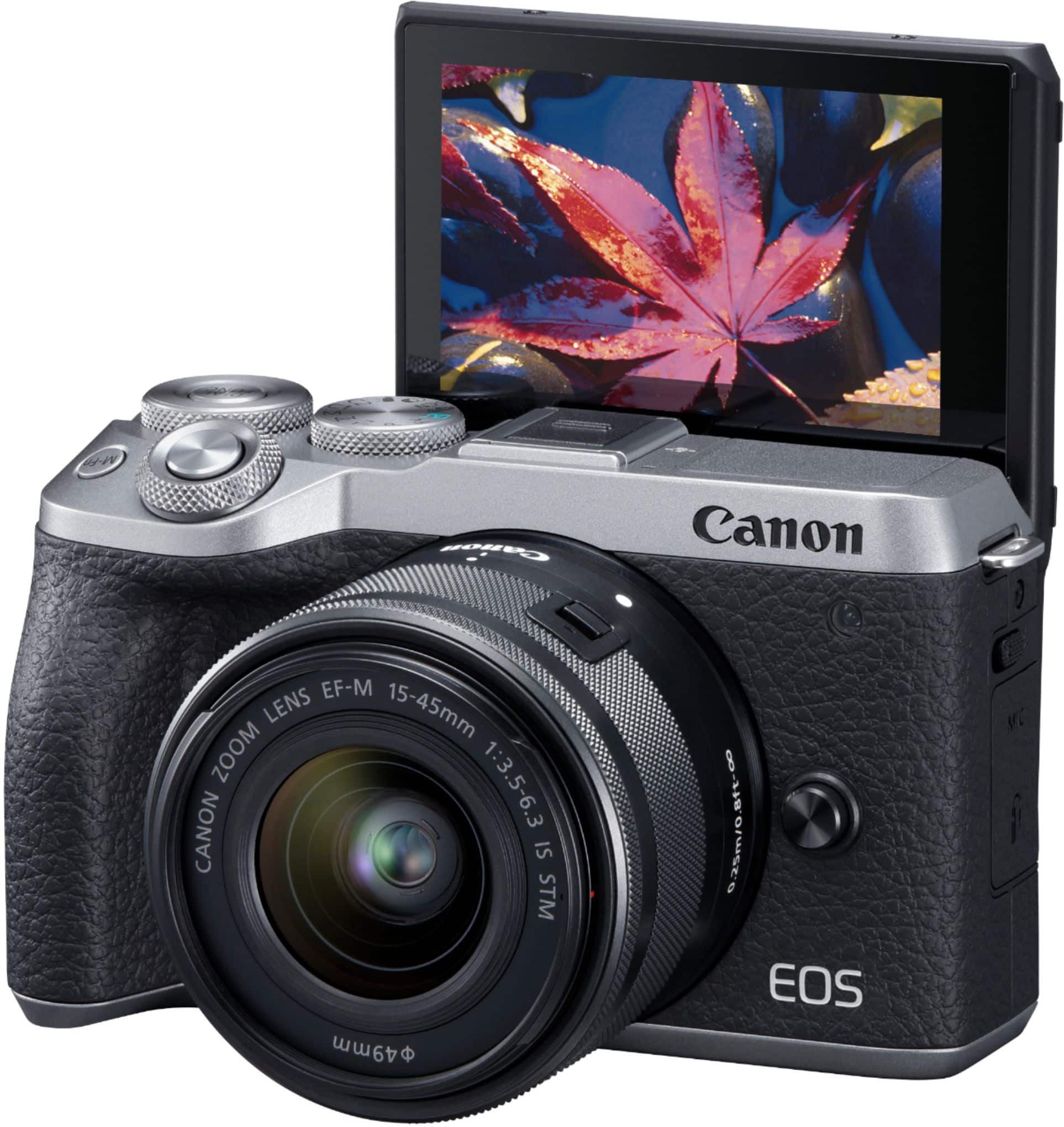 Best Buy: Canon EOS M6 Mark II Mirrorless Camera with EF-M 15-45mm 