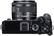Top. Canon - EOS M6 Mark II Mirrorless Camera with EF-M 15-45mm Lens and EVF-DC2 Viewfinder - Black.