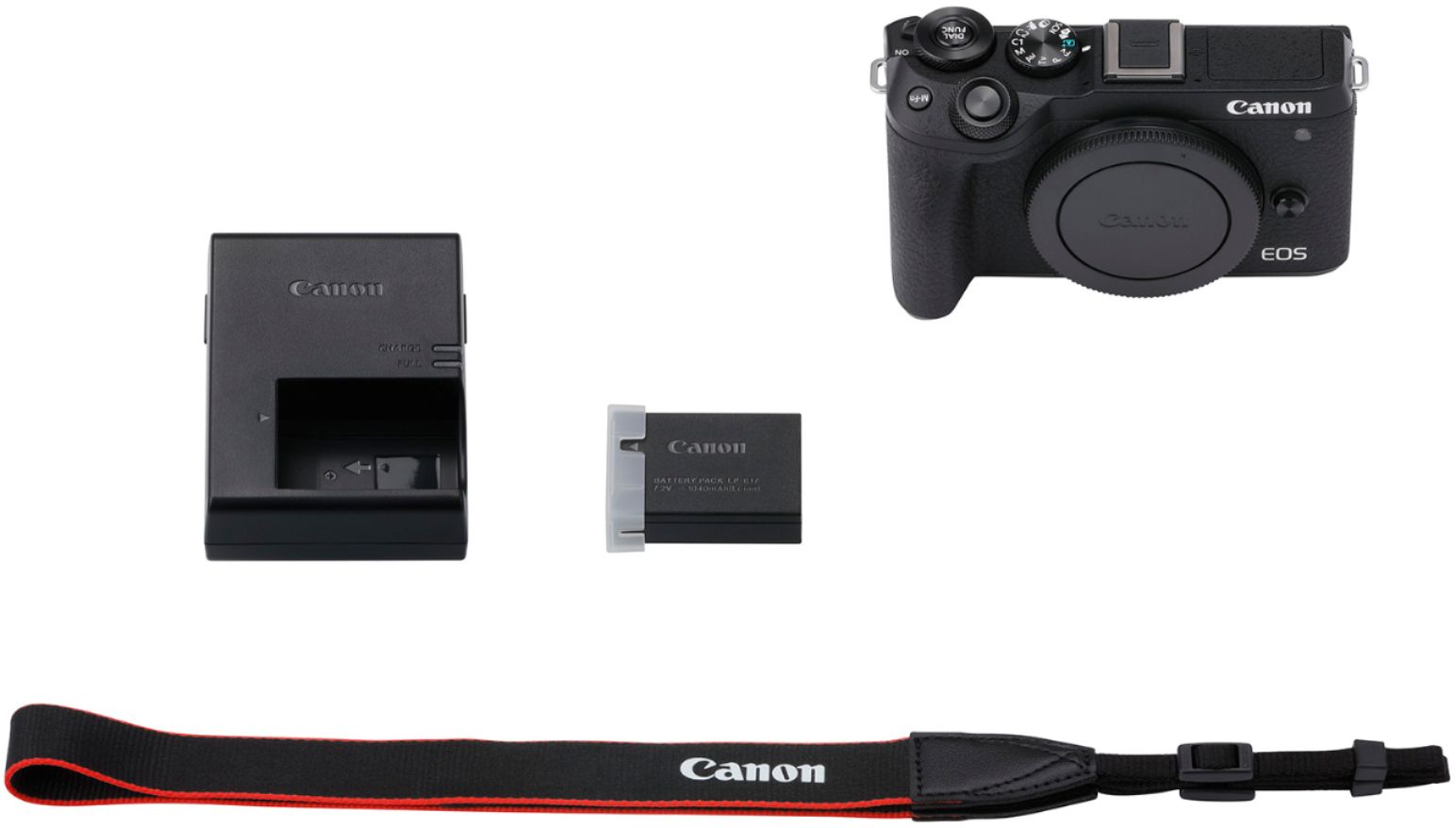 Canon EOS M6 Mark II Mirrorless Camera (Body Only) Black 3611C001 