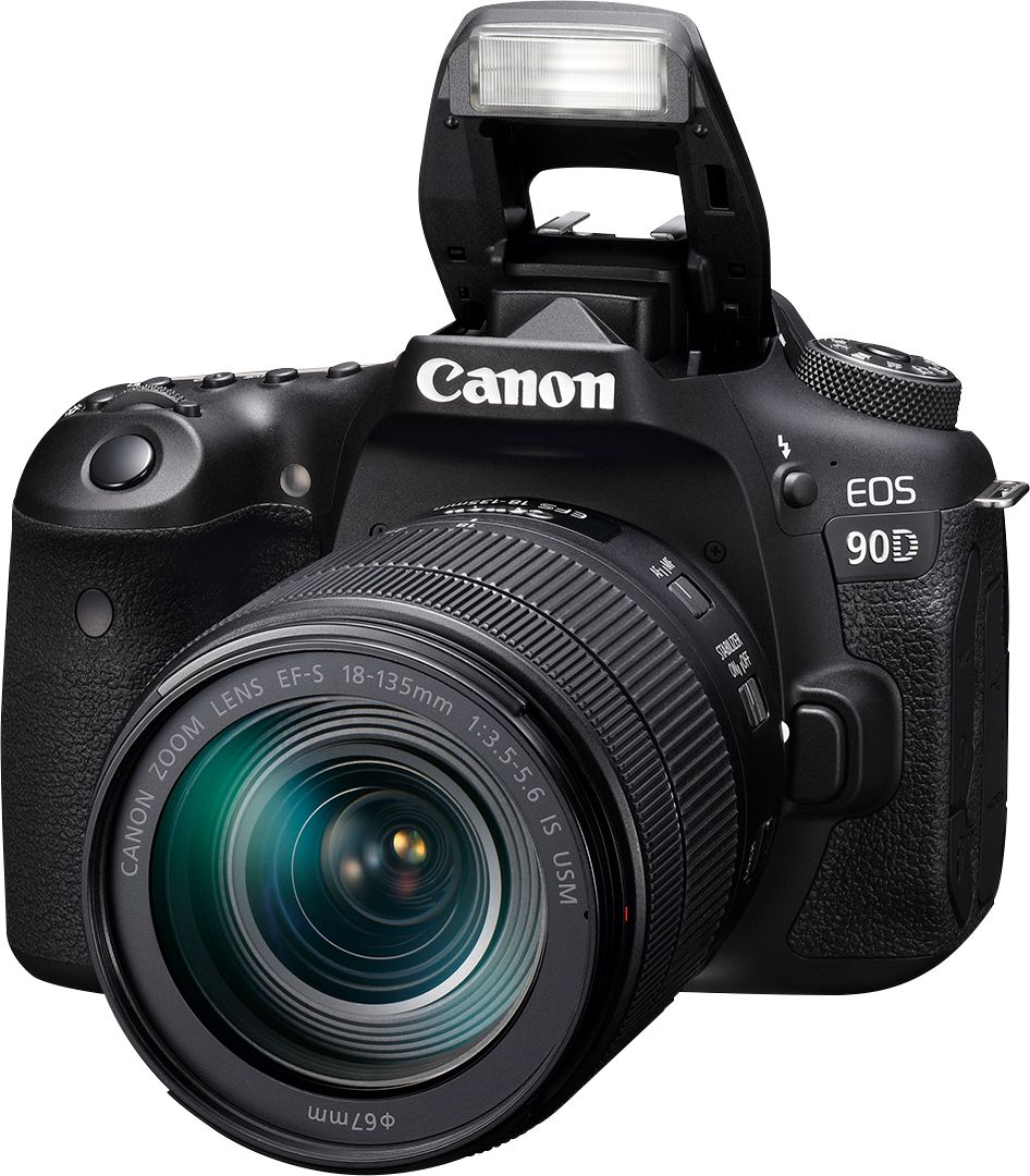 Canon EOS 90D DSLR Camera with EF-S 18-135mm Lens Black 3616C016 