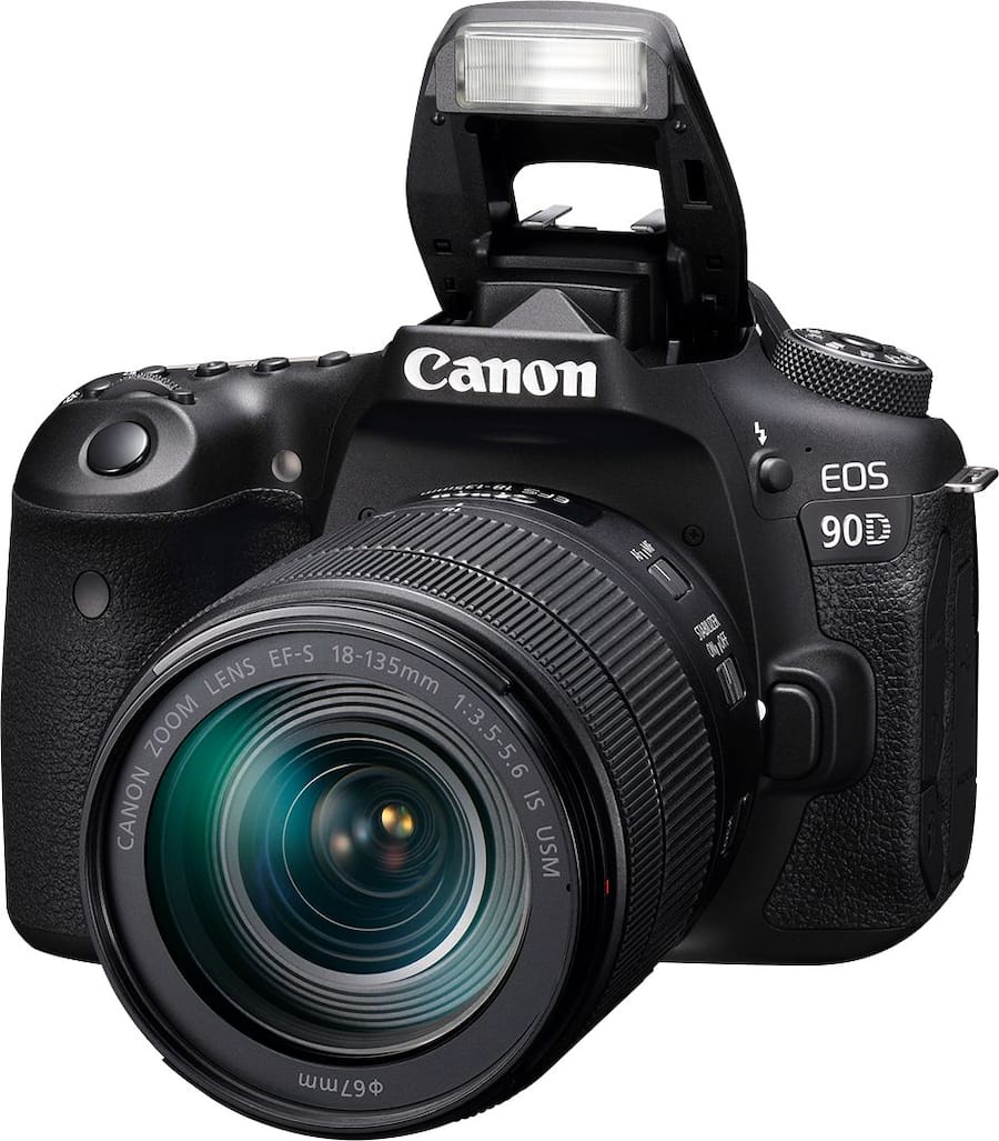 Canon EOS 90D DSLR Camera with EF S 18 135mm Lens Black 3616C016 Canon EOS 90D DSLR Camera with EF S 18 135mm Lens Black 3616C016
