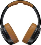 Front Zoom. Skullcandy - Crusher ANC Wireless Noise Cancelling Over-the-Ear Headphones - Black/Tan.