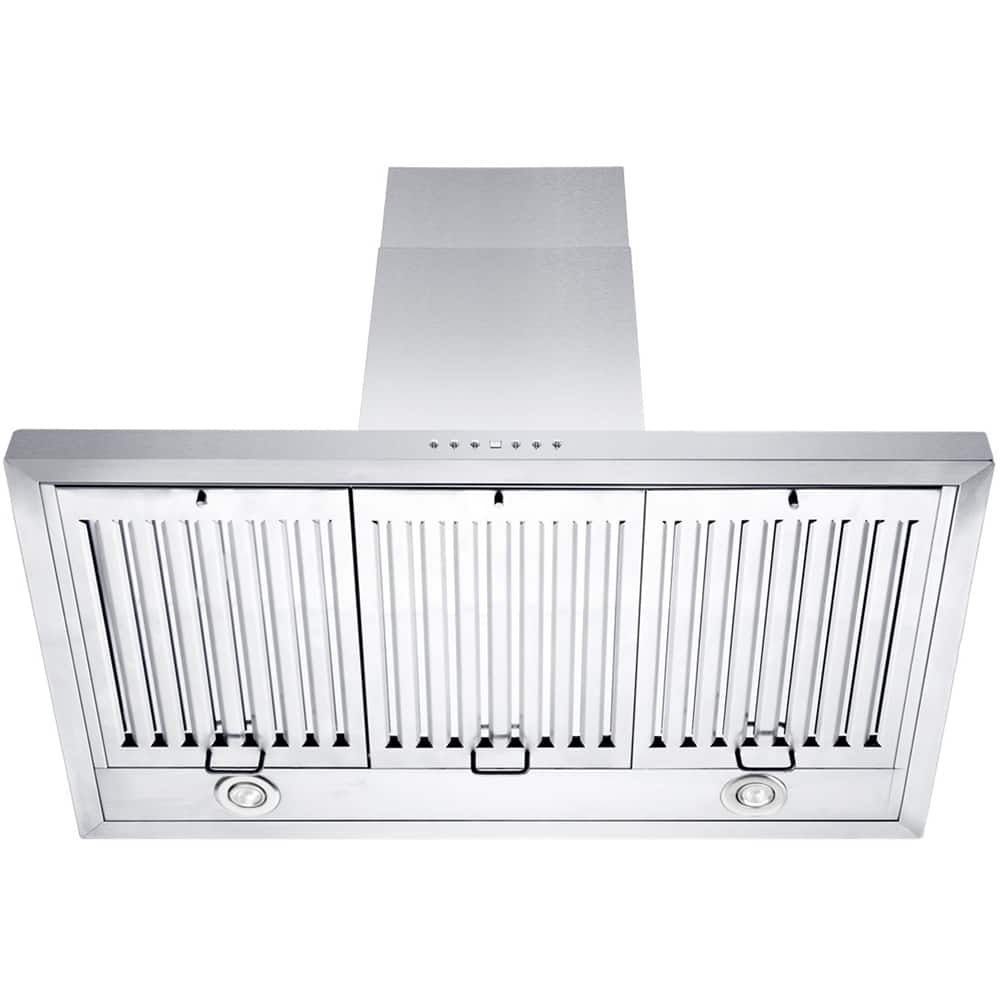 Best Buy ZLINE 48" Externally Vented Range Hood Brushed Stainless