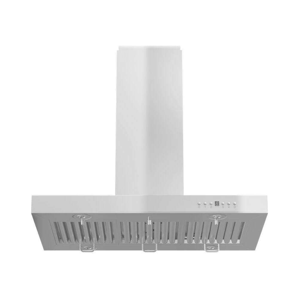 Alt View 11. ZLINE - 48" Externally Vented Range Hood - Stainless steel.