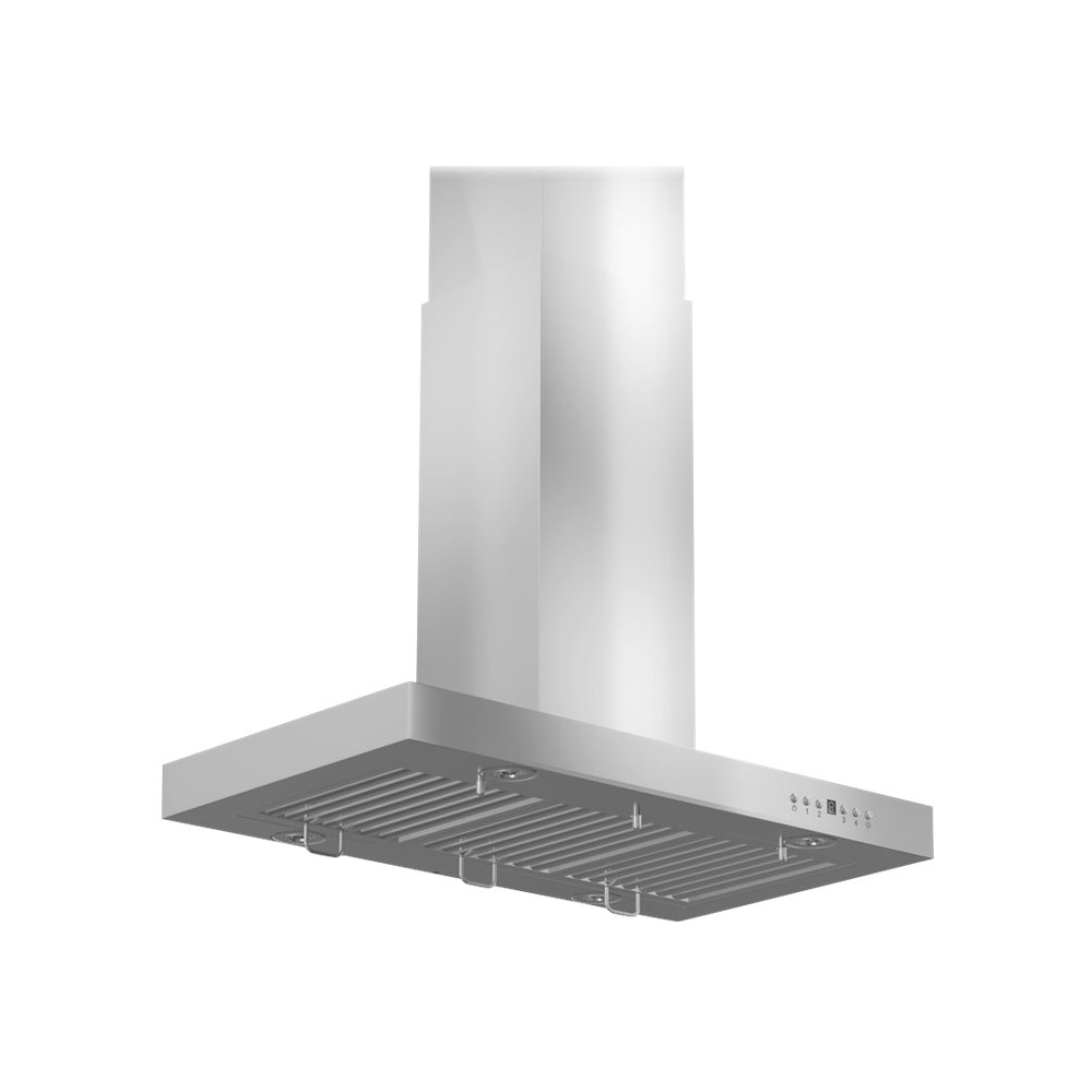 Alt View 13. ZLINE - 48" Externally Vented Range Hood - Stainless steel.