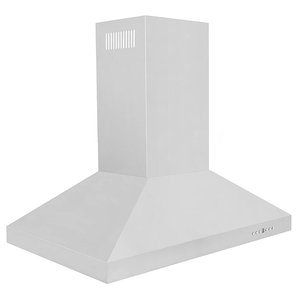 Left View: ZLINE - 30" Externally Vented Range Hood - Stainless Steel