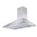 Alt View 11. ZLINE - 48" Externally Vented Range Hood - Stainless steel.