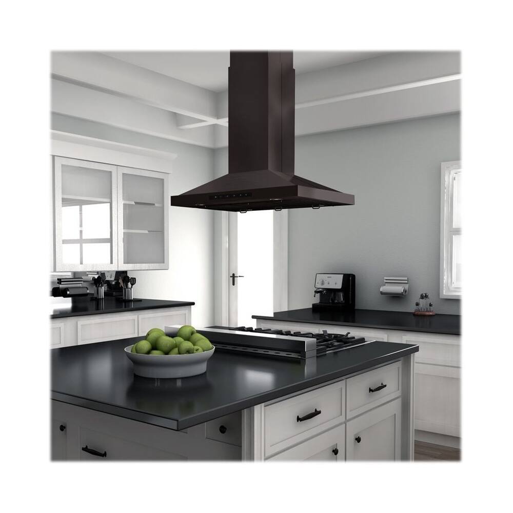 Alt View 12. ZLINE - 42" Externally Vented Range Hood - Stainless steel.