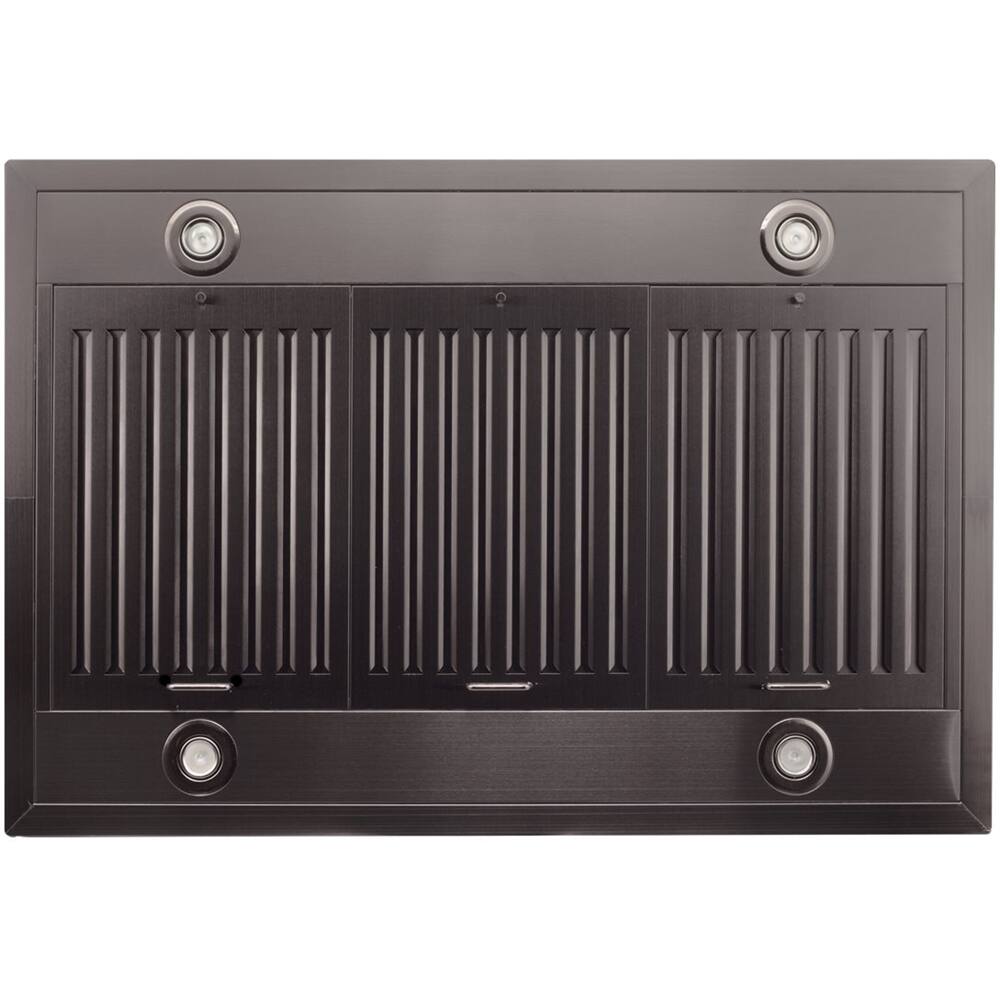 Alt View 12. ZLINE - 48" Externally Vented Range Hood - Stainless steel.