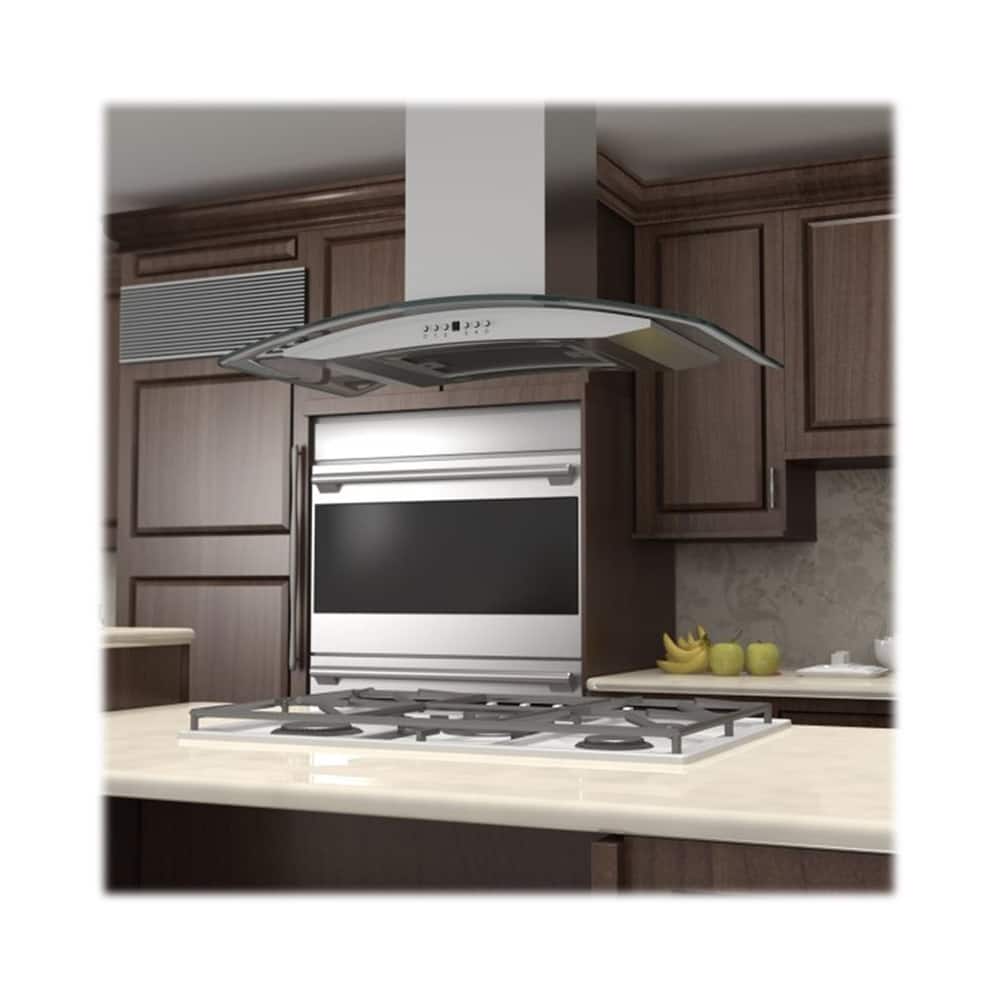 ZLINE 36" Externally Vented Range Hood Stainless Steel And Glass GL14I
