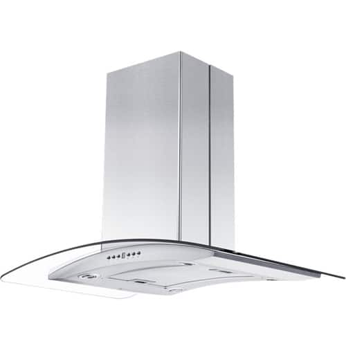 ZLINE 36 inches Externally Vented Island Range Hood Stainless Steel