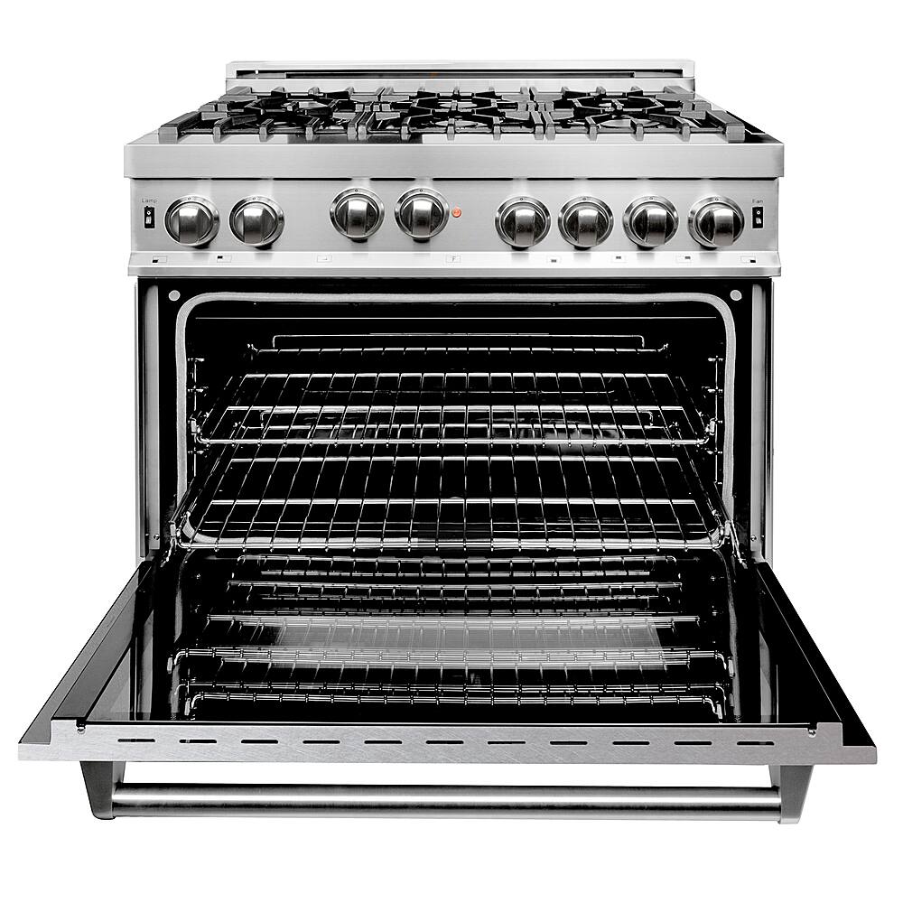 Customer Reviews ZLINE Professional 4.6 Cu. Ft. Freestanding Gas Convection Range Snow