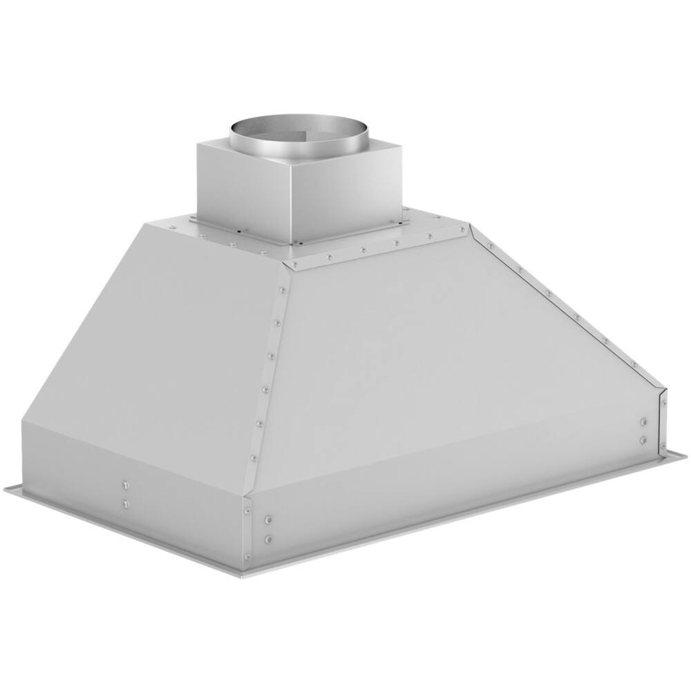 Alt View 13. ZLINE - 34" Externally Vented Range Hood - Brushed Stainless Steel.