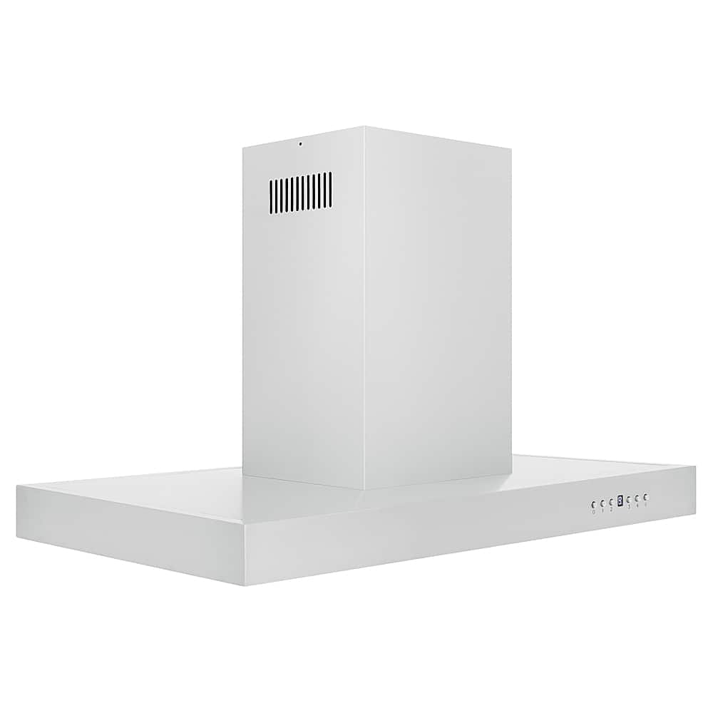 Angle View: ZLINE - 30" Externally Vented Range Hood - Stainless Steel